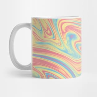 Trippy Fluid Pattern Holographic Mug